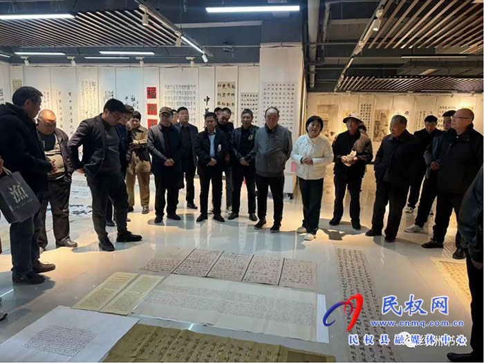 民權縣文聯(lián)邀請中書協(xié)會員、商丘市書法家協(xié)會副主席王文博老師點評書法作品