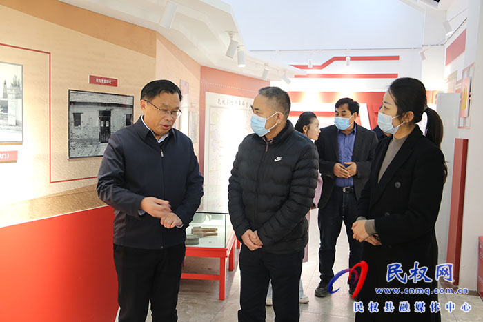 市委宣傳部到民調(diào)研愛國(guó)主義教育基地建設(shè)工作