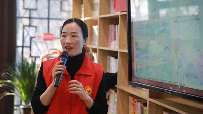 民權縣圖書館舉辦第三十一期“愛到最美是陪伴”親子閱讀活動