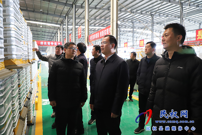 縣委副書記、縣長王景義調(diào)研企業(yè)復(fù)工復(fù)產(chǎn)和重點(diǎn)項(xiàng)目建設(shè)工作