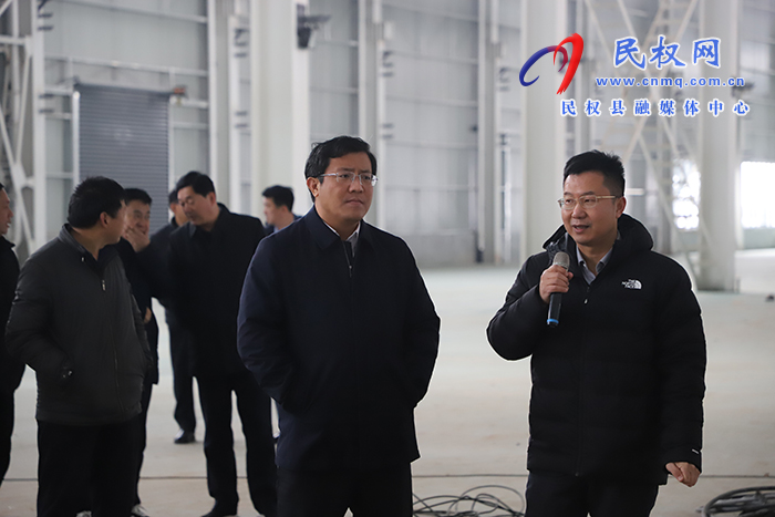縣委副書記、南華街道黨工委書記李君調(diào)研重點項目建設情況