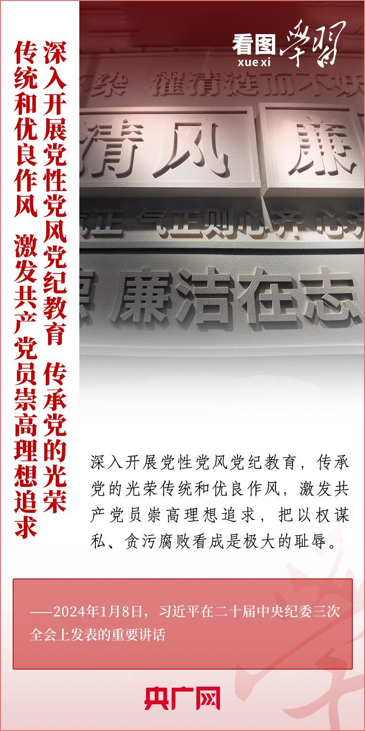 看圖學(xué)習(xí)丨學(xué)紀(jì)、知紀(jì)、明紀(jì)、守紀(jì) 全面加強(qiáng)黨的紀(jì)律建設(shè)