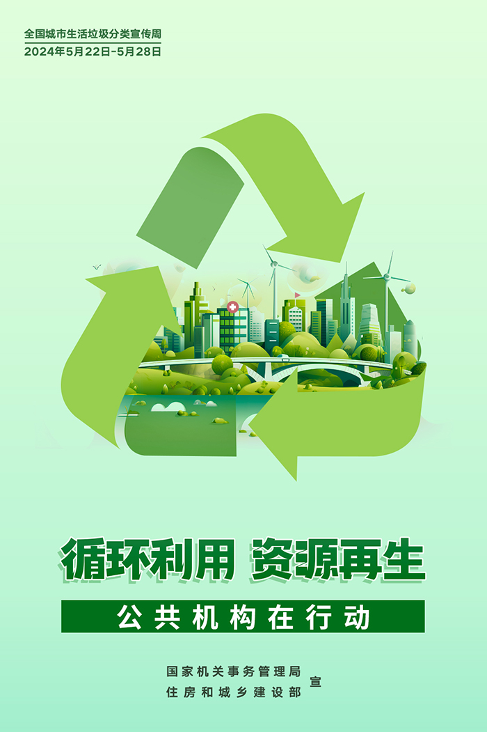 公共機(jī)構(gòu)生活垃圾分類主題宣傳海報(bào)來了，機(jī)關(guān)事務(wù)中心誠(chéng)邀您的轉(zhuǎn)發(fā)！