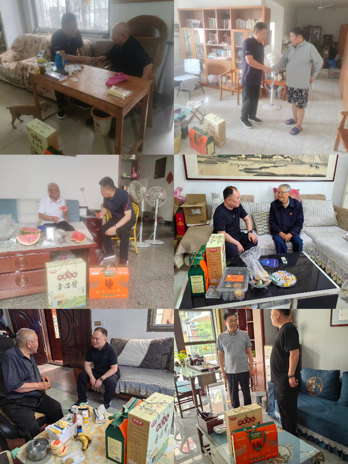 縣委老干部局開展“情系老干部，歡樂過端午”走訪慰問活動