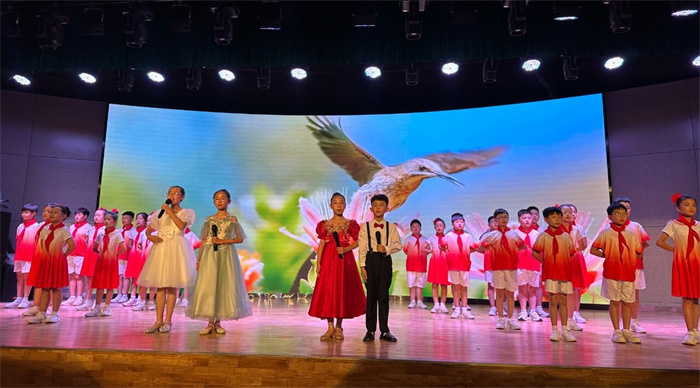 民權(quán)縣第三小學兩節(jié)目在經(jīng)典誦讀大賽中雙雙獲獎