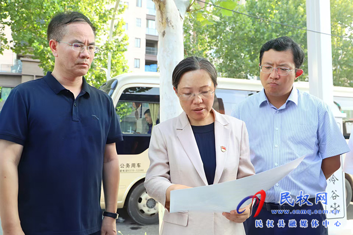 縣委書記王靜嫻調(diào)研重點(diǎn)項(xiàng)目建設(shè)工作