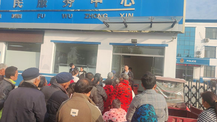 縣民政局深入白云寺鎮(zhèn)審查三項獎補申領情況