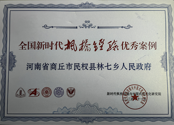 商丘市唯一！林七鎮(zhèn)案例成功入選全國(guó)新時(shí)代“楓橋經(jīng)驗(yàn)”優(yōu)秀案例