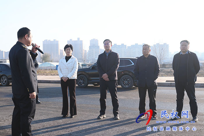 縣委副書記、縣長王景義調(diào)研市政項(xiàng)目建設(shè)情況