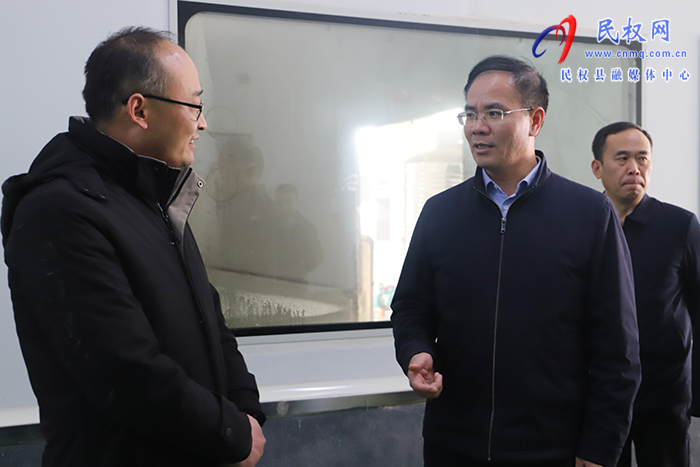 縣委副書記、縣長王景義調(diào)研企業(yè)復(fù)工復(fù)產(chǎn)和安全生產(chǎn)工作