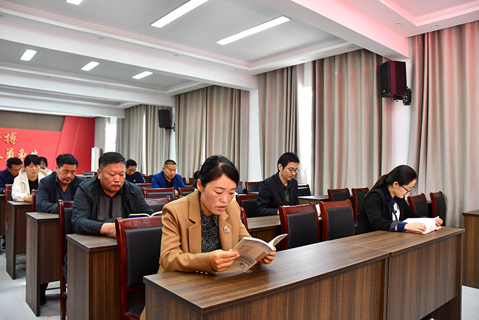 書香人和，共赴閱讀之約——民權縣人和鎮(zhèn)舉辦世界讀書日交流會