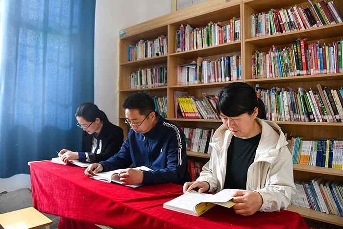 書香人和，共赴閱讀之約——民權縣人和鎮(zhèn)舉辦世界讀書日交流會