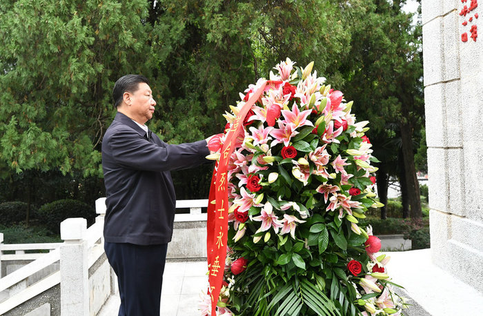 學(xué)習(xí)進(jìn)行時(shí)丨永遠(yuǎn)銘記烈士們的犧牲和奉獻(xiàn)
