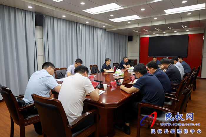 縣委書記王靜嫻主持召開書記專題會議
