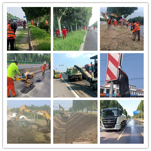 民權(quán)縣公路事業(yè)發(fā)展中心：搶抓天氣連日晴好時(shí)機(jī)加快推進(jìn)夏季公路養(yǎng)護(hù)