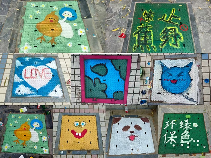 團縣委攜手希望美術教育開展 “井上添花，美麗民權” 志愿服務活動