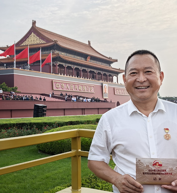 全國人大代表、王橋鎮(zhèn)麻花莊村黨支部書記張永濤受邀到天安門現(xiàn)場觀禮！