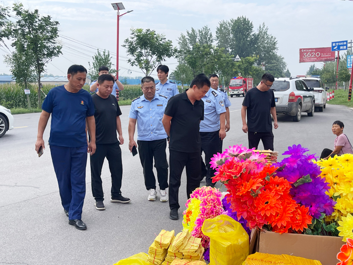 北關(guān)鎮(zhèn)：筑牢禁燃禁放防線 倡導文明祭祀新風