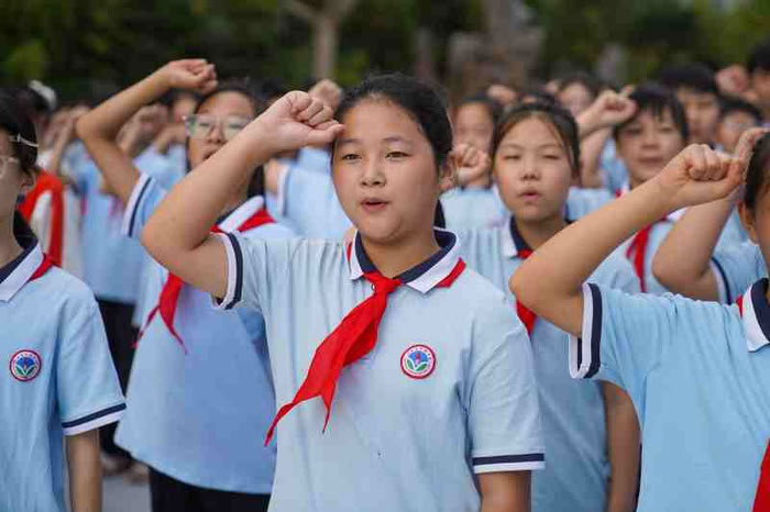 銘記，是為了更堅(jiān)定地前行！——民權(quán)縣實(shí)驗(yàn)小學(xué)教育集團(tuán)開展紀(jì)念“九一八”主題活動(dòng)