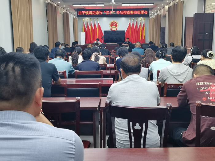 莊子鎮(zhèn)全面開展煙花爆竹“打非”專項(xiàng)行動(dòng)